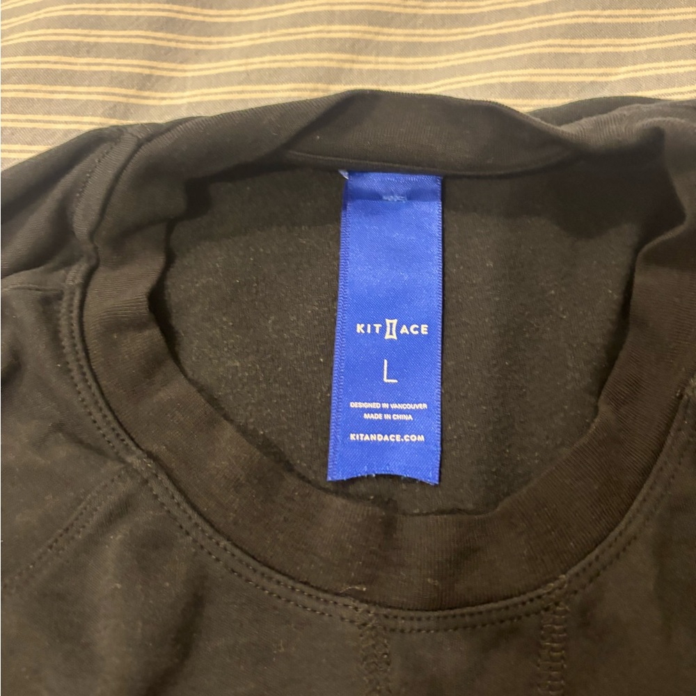 Kit and Ace Black Long Sleeve Tee - Picture 2 of 2